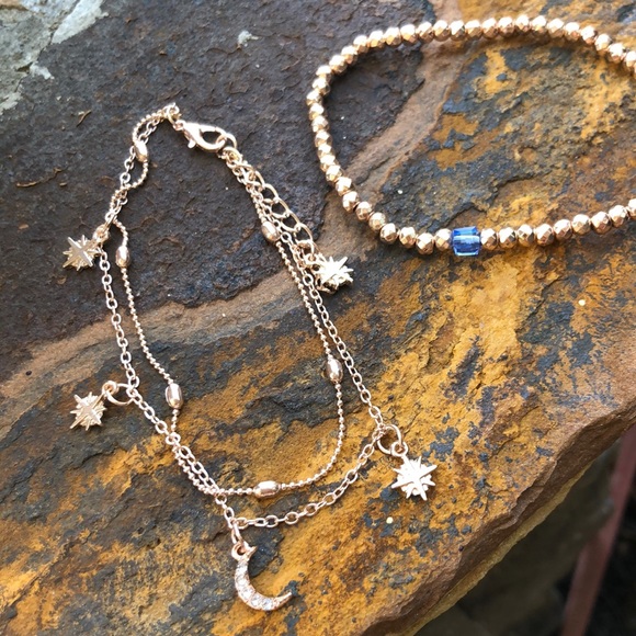 🆕 3pc anklet set - Picture 2 of 5